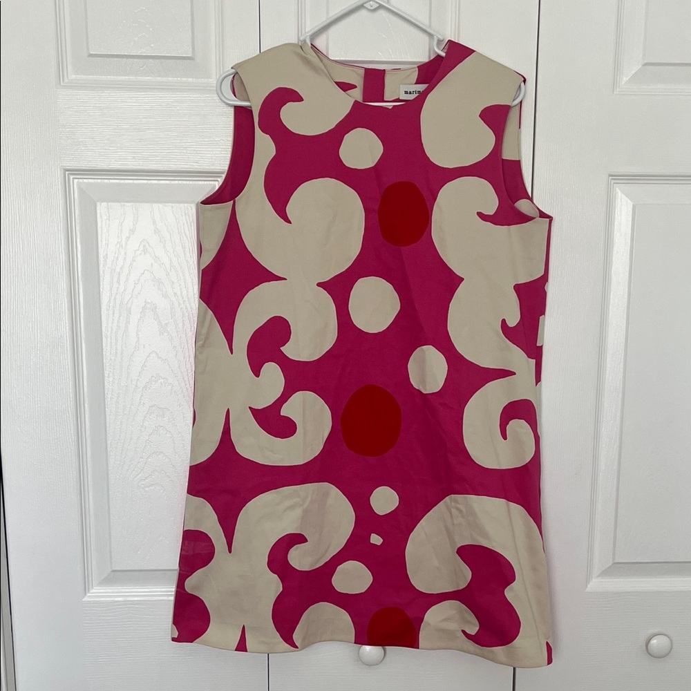 Marimekko Siluetti Keidas Cotton Sateen Dress